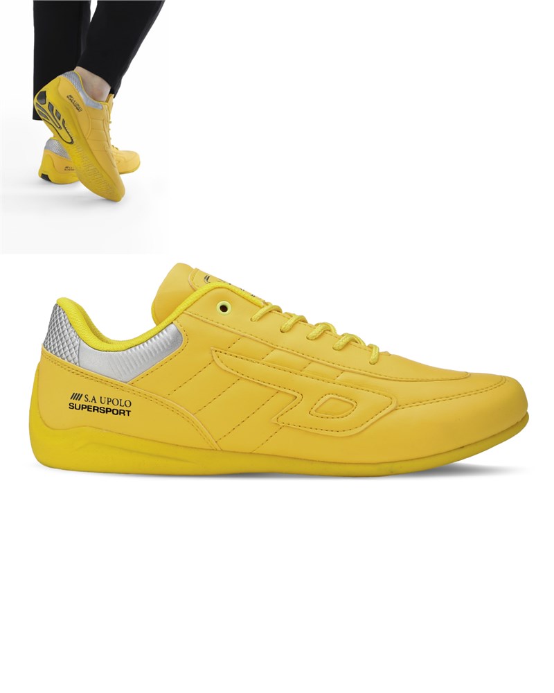 S.A UPOLO Men's Casual Shoes Yellow 1500