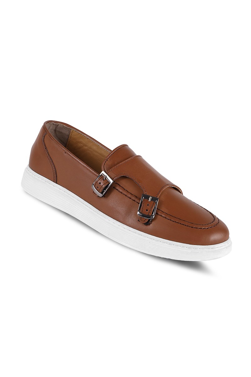 Ducavelli Strap Men's Casual Shoes Brown 1810