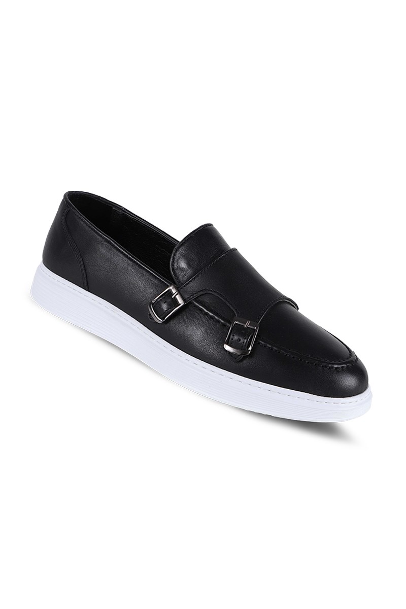 Ducavelli Strap Men's Casual Shoes Black 1810