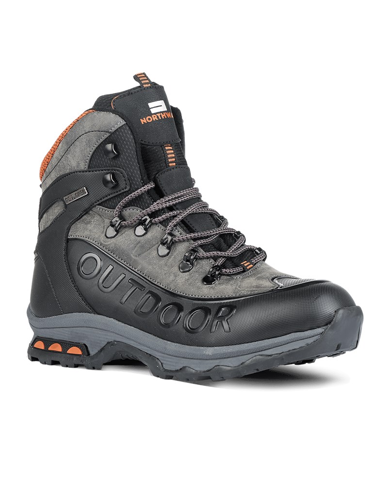 NORTHWAY Outdoor Mens Boots Black Gray 2335