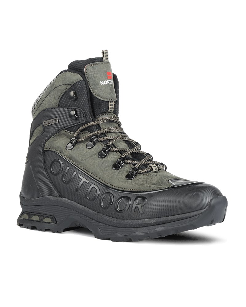 NORTHWAY Outdoor Mens Boots Black Green 2335